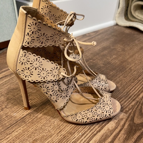 Worn once, pristine condition Shutz lace up heels - Picture 2 of 5